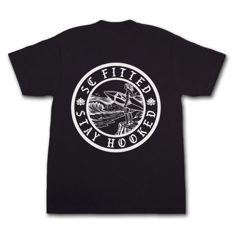 Cliff Side Surfer 7.5oz - Shaka Wear Max Heavyweight T-shirt