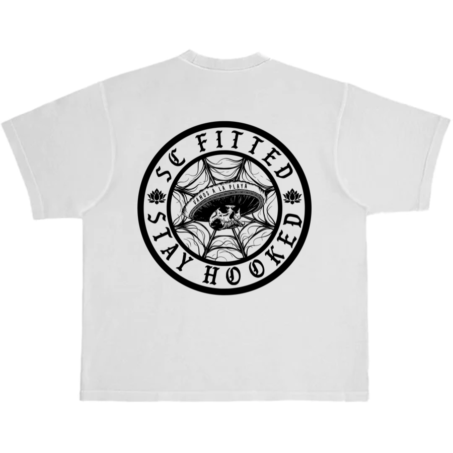 Webbed Skull 7.5oz - Shaka Wear Max Heavyweight T-shirt