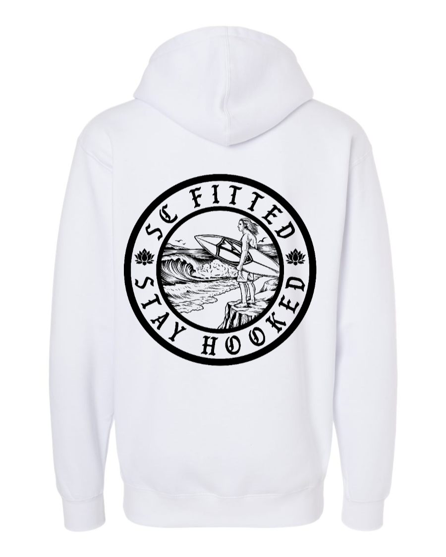 Cliff Side Surfer-4000 Independent - Heavyweight Hoodie
