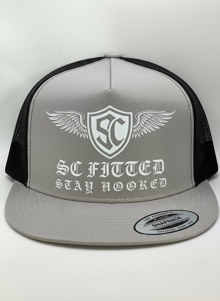 SC SHIELD GRAY/BLACK SnapBack